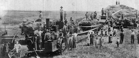 Threshing Scene Look Familiar? Image